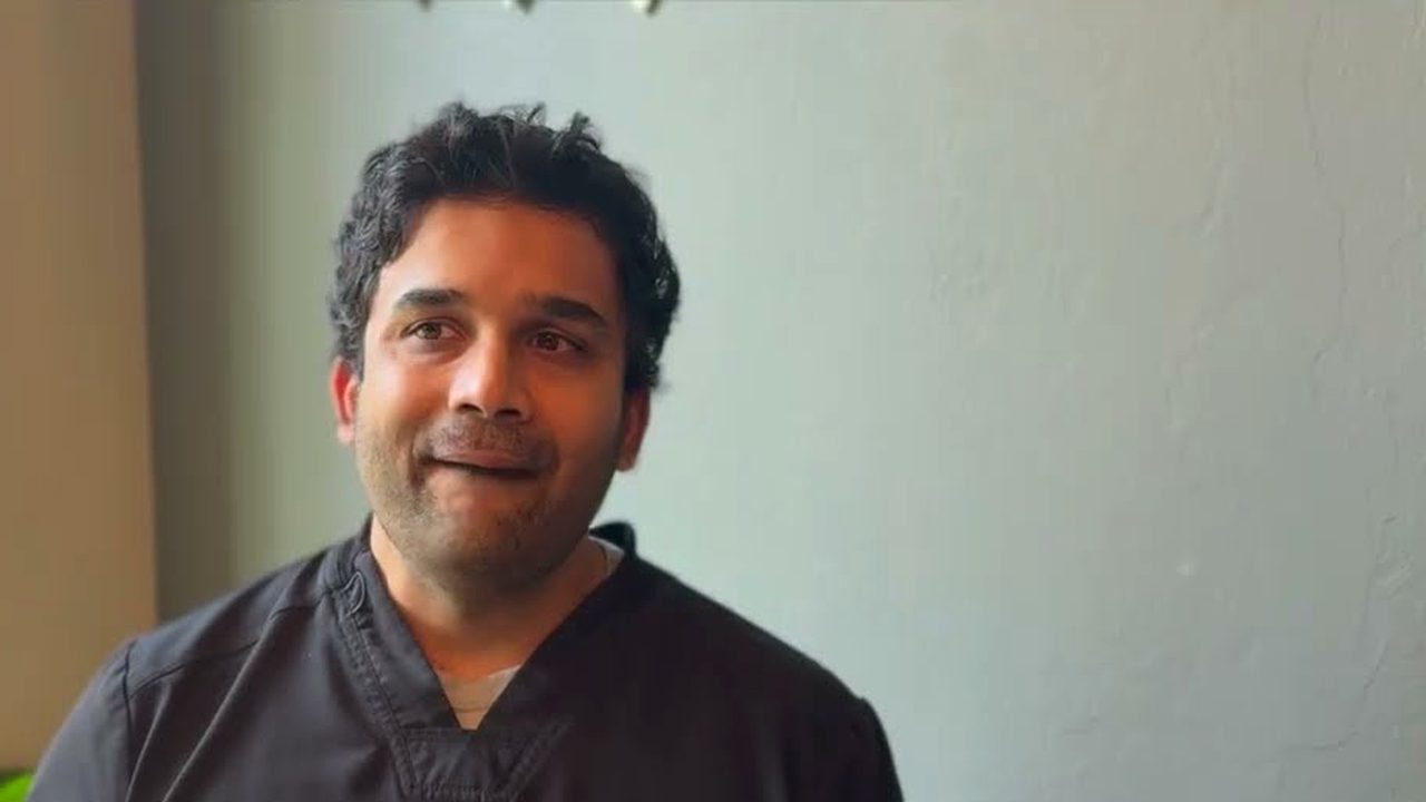 Dr. Abe explains why a regular denture won't stay in